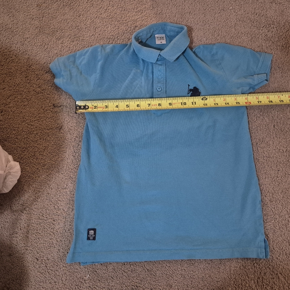 Source Unknown Blue Kids Polo Shirt